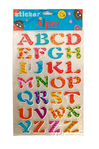 Skygo Alper Rb A4 - Set of 12 Embossed Stickers