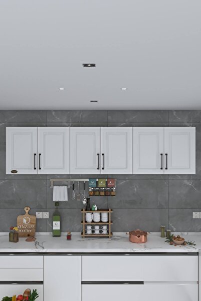 Kenzlife Hazır Mutfak Dolabı Elma90 Byz Mod1 90*240*32 Mebran Kapak Suntalam Gövde