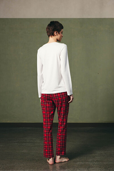 Hays Kadın Pamuklu Uzun Kollu Pijama Üstü