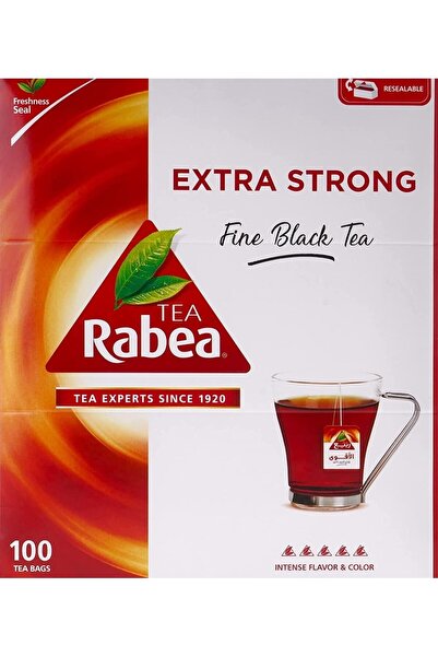 AILE MARKET Extra Strong - Fine Black Tea - 100lü Siyah Poşet Çay