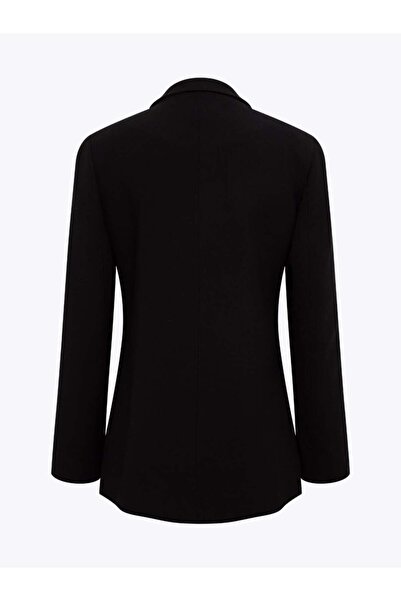 RİVUS Long Blazer Jacket - Black