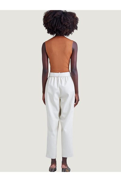 RİVUS Taba Iconic Body - Κουμπωτό και Αμάνικο