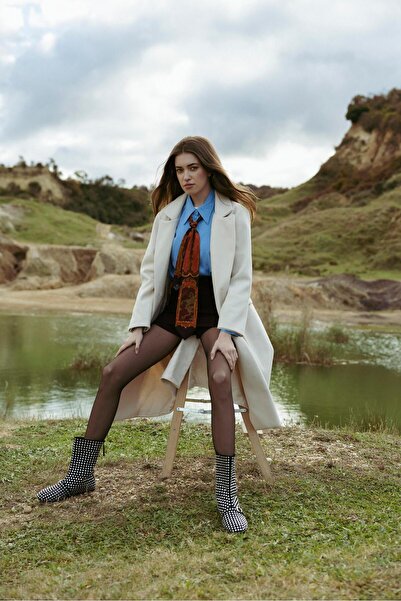 Eataly Shoes Μπότες Shila Black Stone με φερμουάρ