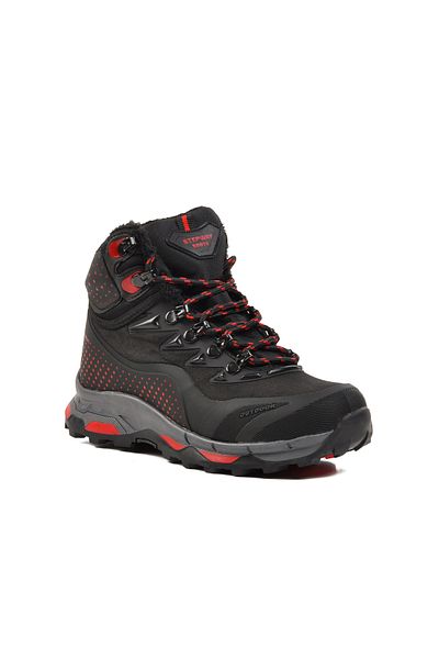WALKWAY Black-Red Children's Outdoor Boots