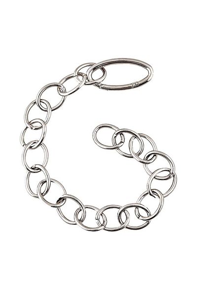 RİVUS Large Ring Necklace - Silver