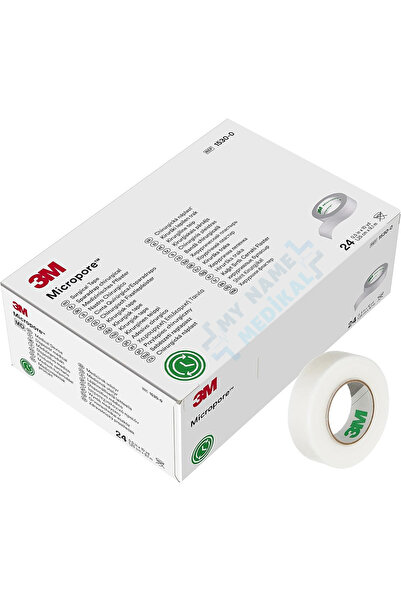 MY NAME MEDİKAL 3m Micropore Beyaz Estetik Burun Bandı 1530-0 Hipoalerjenik V...