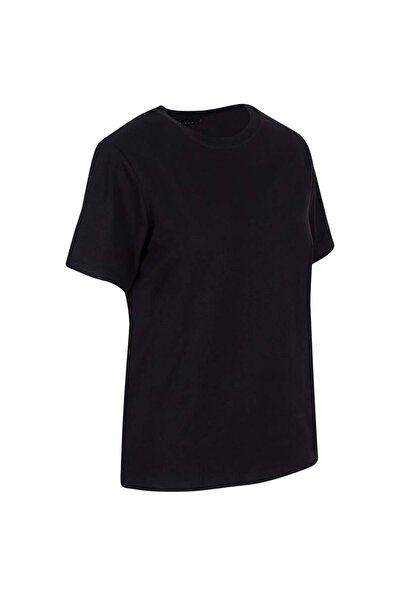 RİVUS Crew Neck Oversize T-Shirt - Black