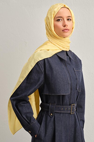 Armine Șal Lyocell - Model Petic - ALY2 - 1113-20 - Galben