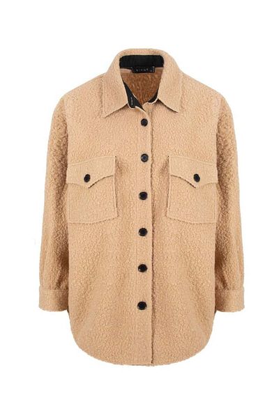 RİVUS Πουκάμισο Buklet Merino - Μπεζ