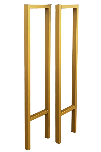 TOLIAHOME Metal Dresuar Sideboard Multi-Purpose Table Leg 2 Pieces Leg 83 cm Furniture Leg