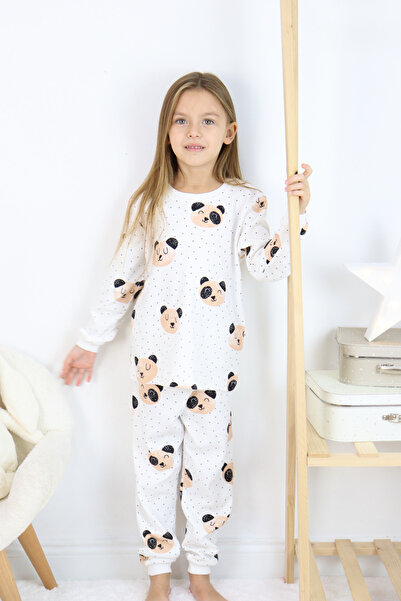 Harika KIDS Girl's Interlock Fabric Medium Thickness Cotton Pajamas Set