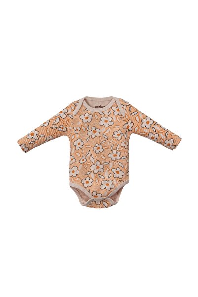 Necix's Baby Girl 100% Cotton Newborn 3-6 Months Snap Badi and Bottom Double Set Set of 6