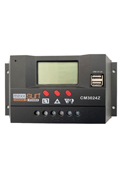 MEXXSUN Cm3024z 30 Amper Solar Şarj Regülatörü 12/24
