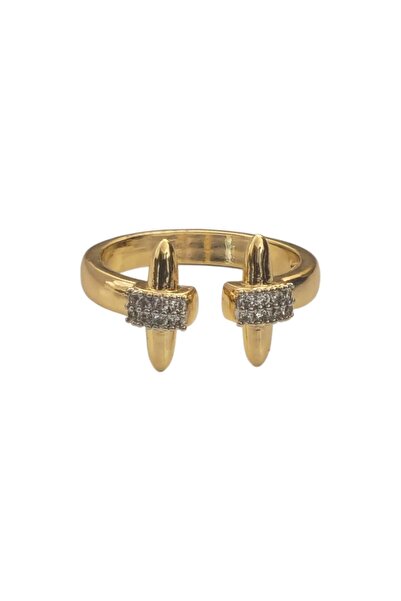 Gold Zirkon Taş Yüzük
