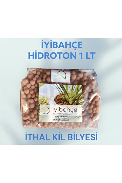 İYİBAHÇE HİDROTON KİL BİLYESİ 1 LT İthal Yuvarlak