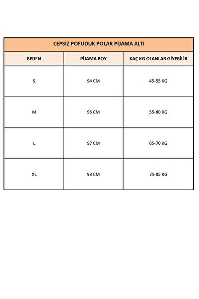 Ladytime Pocketless Luxury Fluffy Polar Winter Pajama Bottoms Cepsizpof