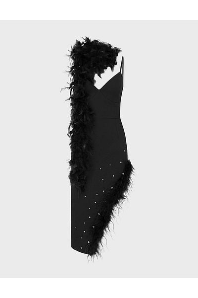 İLVİ Valarta Women's Black Dress