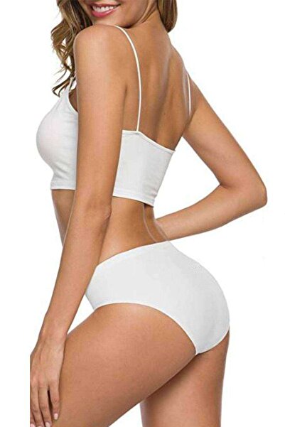 JİG Ψηλόμεσο σορτς βασικό κομμένο με λέιζερ Πακέτο 3 τεμαχίων