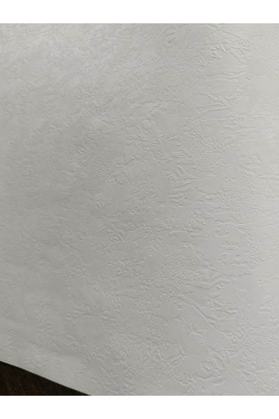 KMS HOME Ekru Kendinden Desenli Kabartmalı Silinebilir Duvar Kağıdı 5 M²