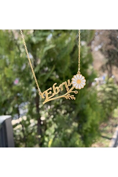 vogutima jewelery&silver by timuçin mavili Kadın Gümüş Kolye - Ebru Yazılı Pa...