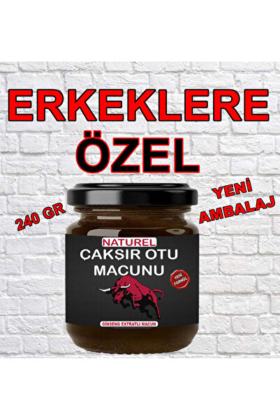 NATUREL Çakşır Otu Macunu ( Özel Üretim ) Yeni Ambalaj 240 gr