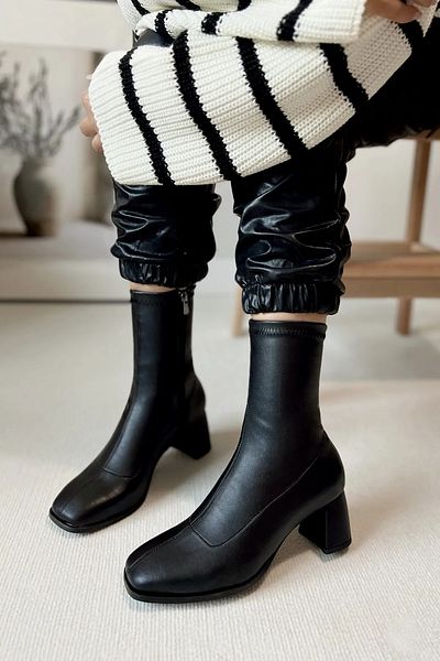 Neco Γυναικεία μποτάκια Eleanor Stretch με φερμουάρ με φερμουάρ