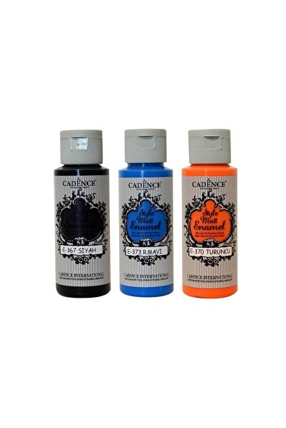 Cadence Cam Ve Seramik Boyası 3lü Set