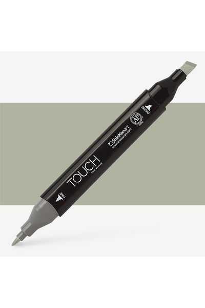 Touch Twin Marker Pen -Double Tip Marker Pen -Grayish Green Pale -Gy232