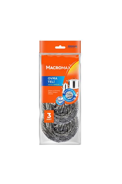 MACROMAX CLEAN&INOX 3-PIECE OVMA WIRE