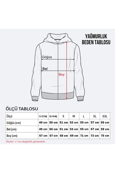 SARI Raincoat Bandirma Windbreaker - Bndy02