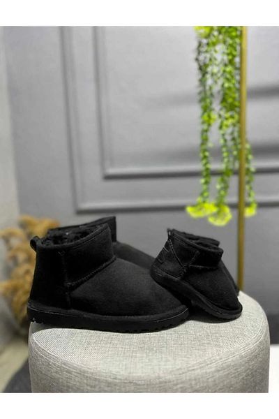 jurbani Guaranteed Unisex Children's Thick Sole Furry Plush Ankle Boots