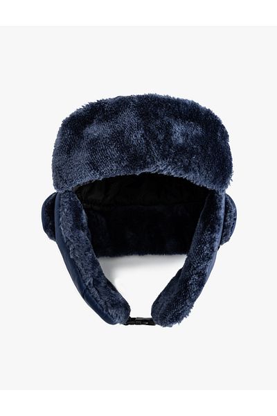 Koton Pilot Hat - Design with Faux Fur Inside