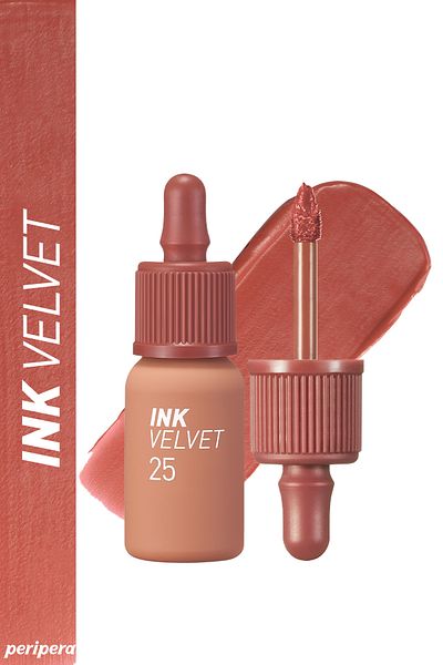 PERIPERA Peripera High Pigmented Velvet Look Lasting Tint for All Day - Cinnamon Nude (25)