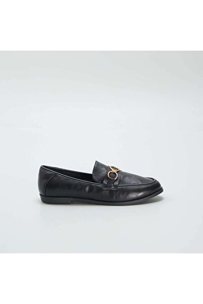 KIABI Loafers with gold chain black