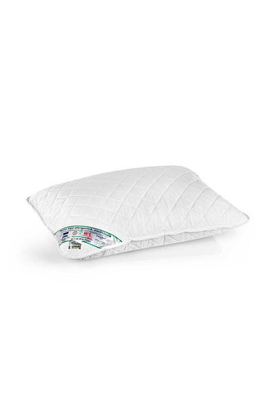 Homelux Perna matlasata hipoalergenica, material husa microfibra, umplutura poliester, 70x70 cm, alb