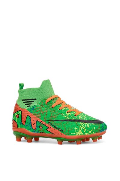 LALİGA New Season Laliga Football Boots - Blue and Orange Fabric