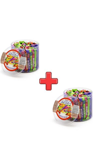 TAYAŞ Minium Mixed Fruit Soft Candy Pvc Box 804 Gr 2 Pack