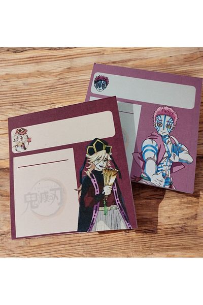 nihonwosekai Demon Slayer Anime Memopad 8x8 cm 48 coli