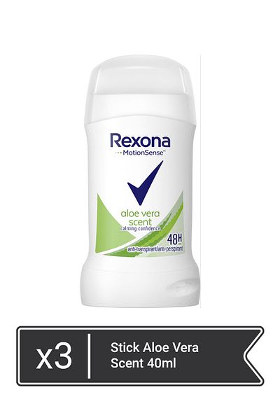Rexona Stick Aloe Vera 40ml  x 3 pieces
