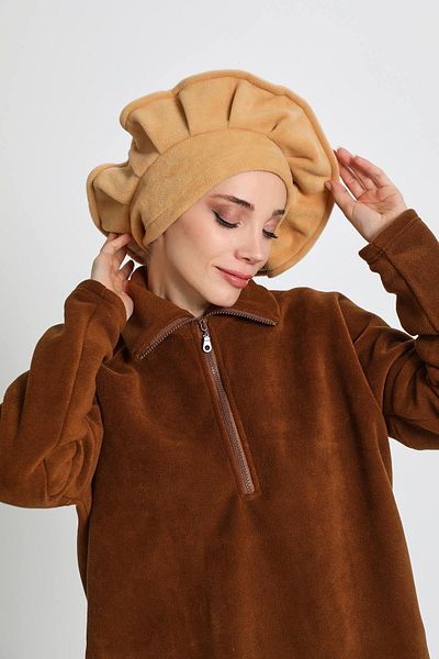 Aisha's Design French Painter Fleece Hat Bonnet,B-79Pl