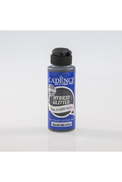 Cadence Hybrıd Akrilik Multisurface Simli Altın Hsa-060 Siyah 120ml