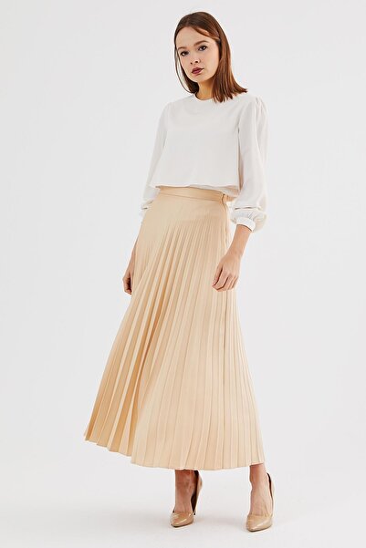 Sentez 450 Etek Beli Lastikli Plise