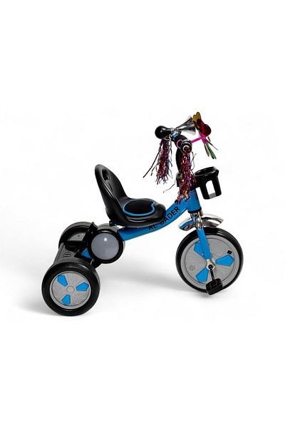 ALBADER Kids Balance Bike Kids Tricycles for 2-6 Years, Toddlers Trike with Lighted Wheels