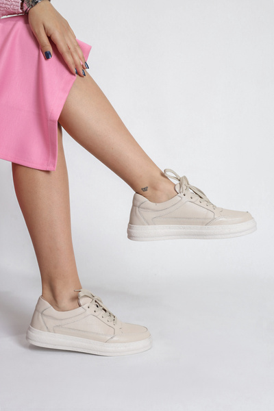 ELİT SHOES Akia Ortapedik Taban Doğal Deri Loafer