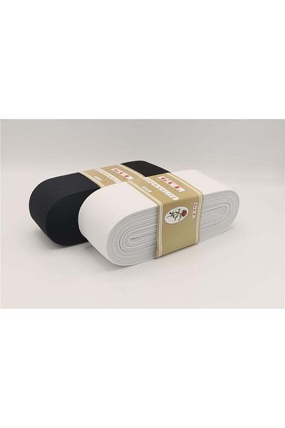 öz-iş Țesătură moale trandafir alb - picior elastic, 6 cm auriu