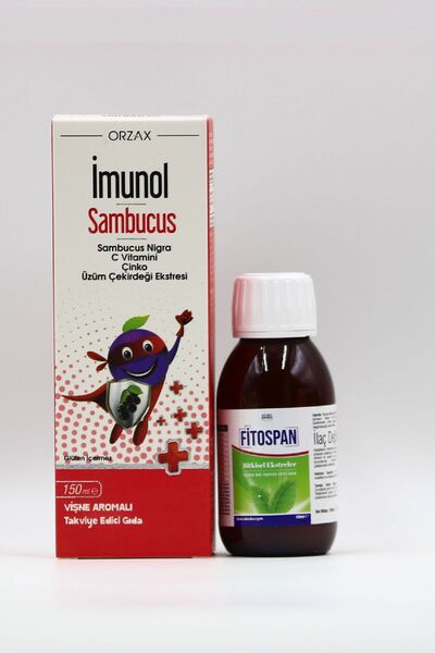 İmunol Sambucus Şurup ve Fitospan Öksrk Şurubu