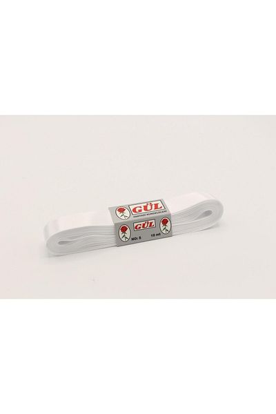 Gül Σατέν Κορδέλα Λευκή 20mm