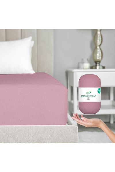 Strauss Eco Home Fitted Sheet - 100% Cotton, Single/Double, Economic Series, Oeko-Tex Certified