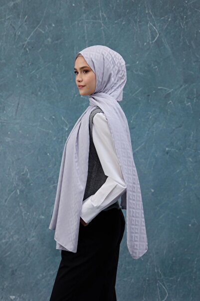 İpekhan Φθινοπωρινό Χειμώνα Μεταξένιο Ζακάρ Σάλι Ασημί 9019-09