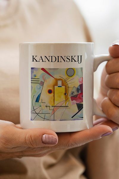 South Steel Famous Painter Vasili Kandinski Printed Premium Mug